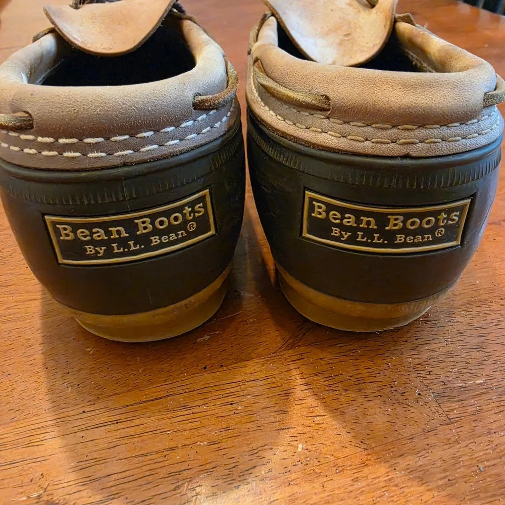 Vintage Bean Boots by LL Bean Rubber Duck Mens 12.5 to 13 Made in Maine USA
